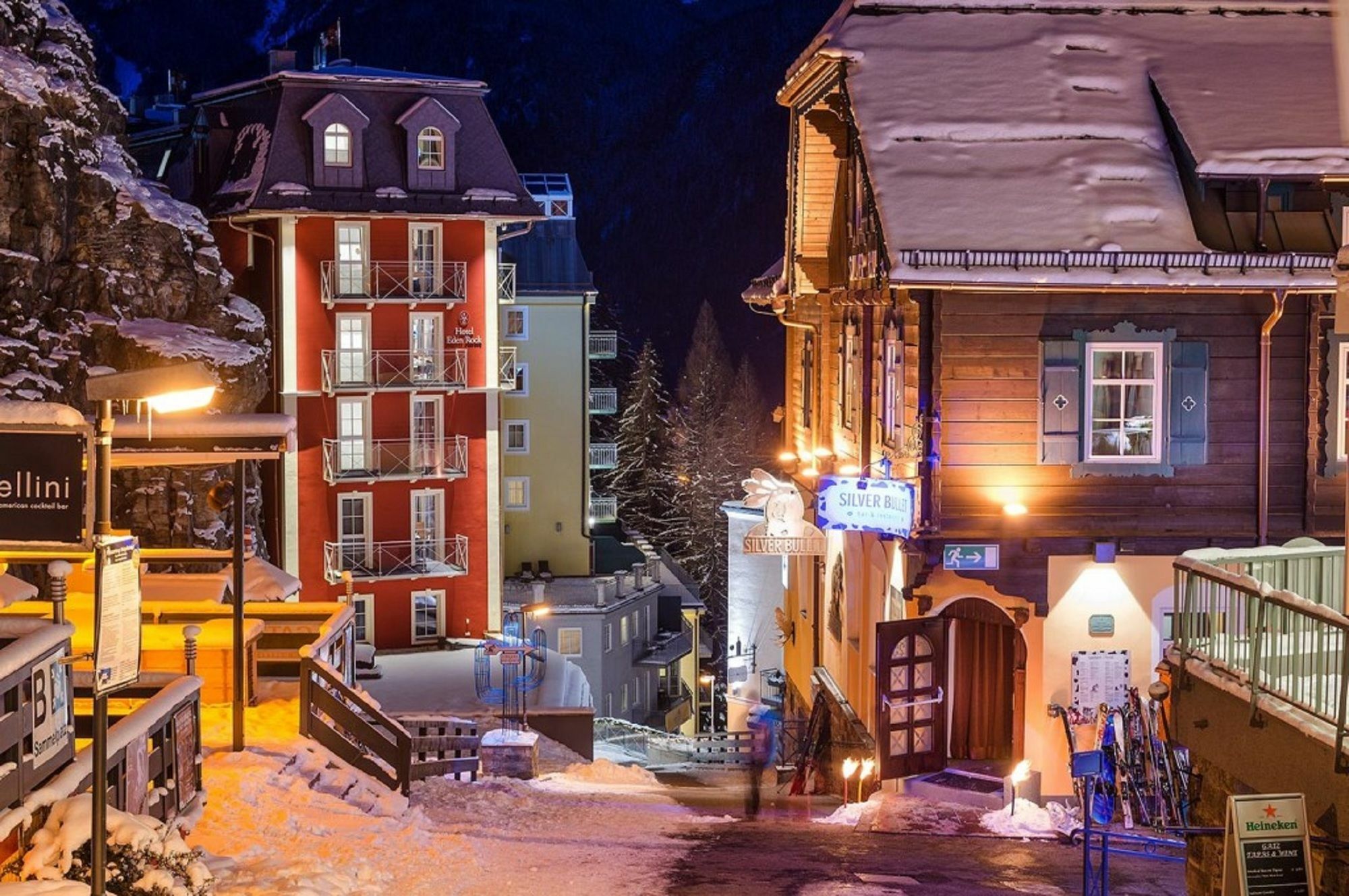 Hotel Eden Rock Bad Gastein Esterno foto